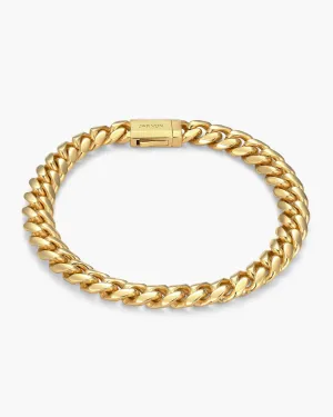 Women's Cuban Link Bracelet - 8mm