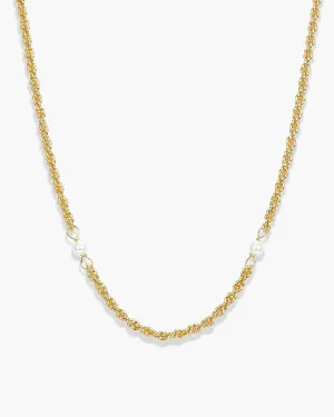 Women's Pearl Rope Chain