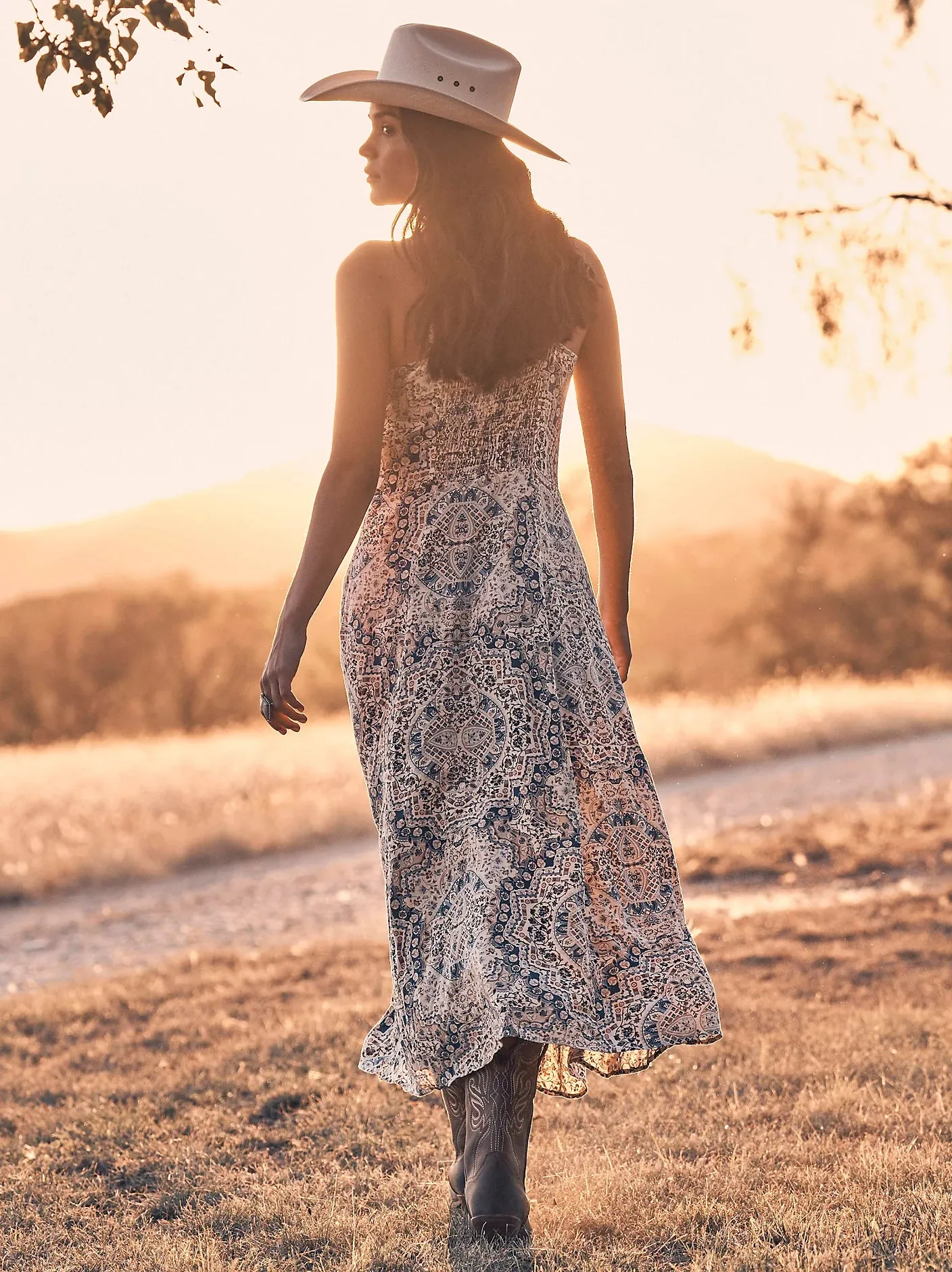 Women's Wrangler Western Tank Maxi Dress