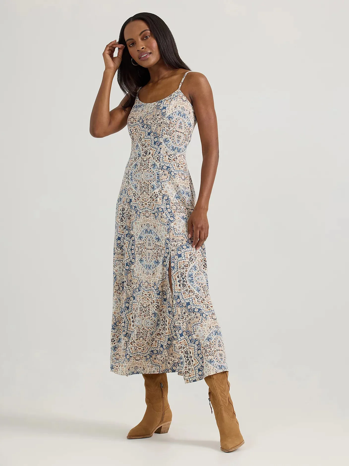 Women's Wrangler Western Tank Maxi Dress